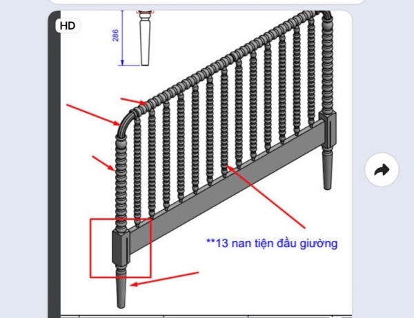 Gia công tiện sản phẩm gỗ